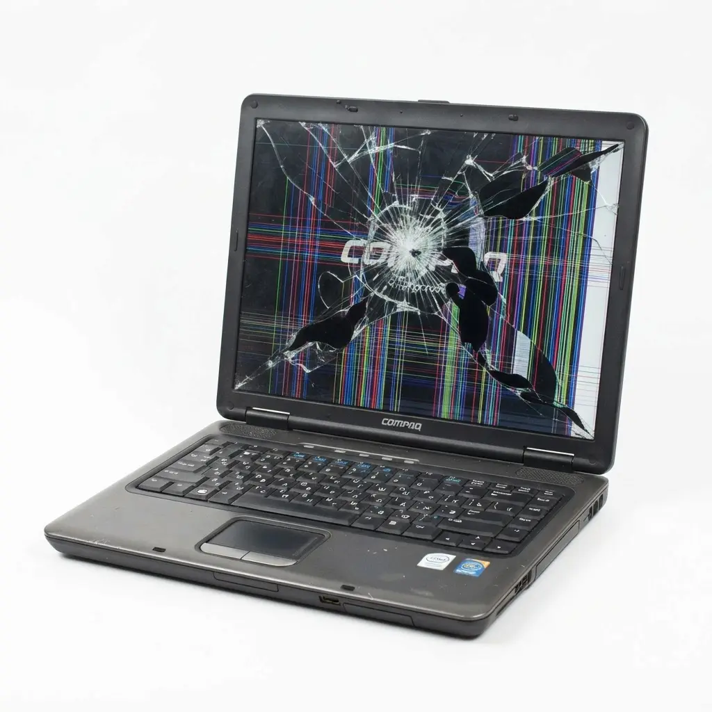 поменять матрицу ноутбука Compaq в Селятино