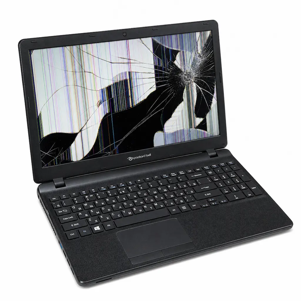 поменять матрицу ноутбука Packard Bell в Селятино