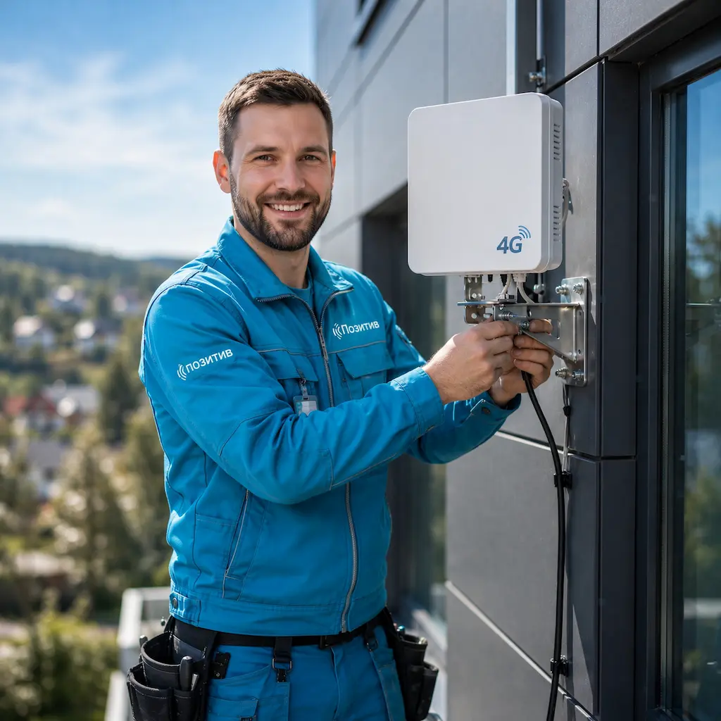 настроить 4G модем в Селятино