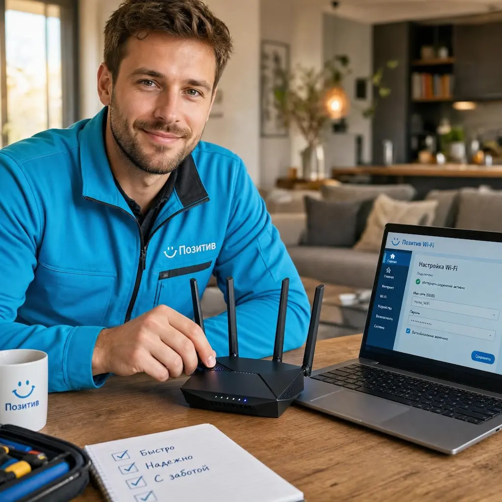Настроить wi-fi роутер в Селятино