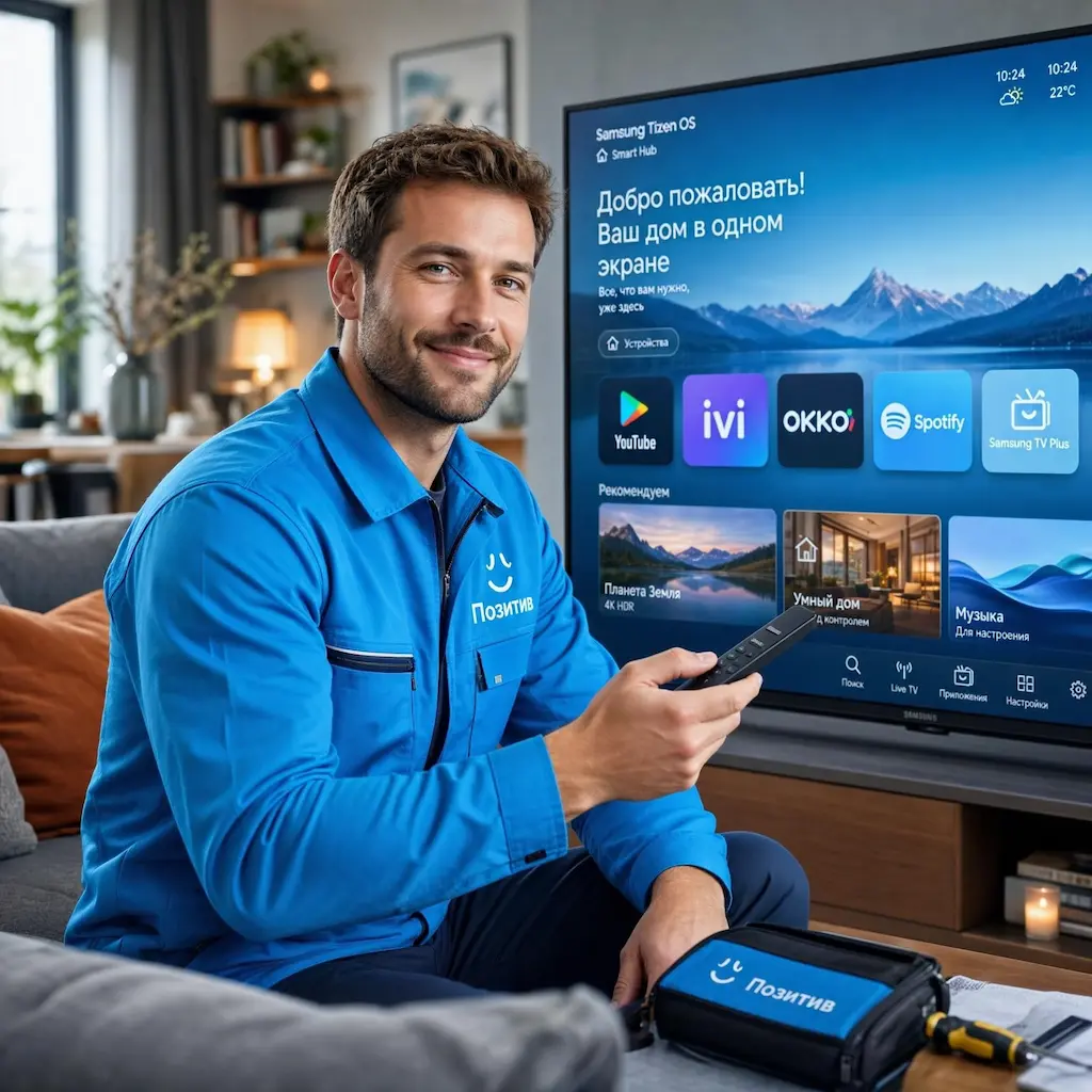 Настройка Smart TV в Селятино