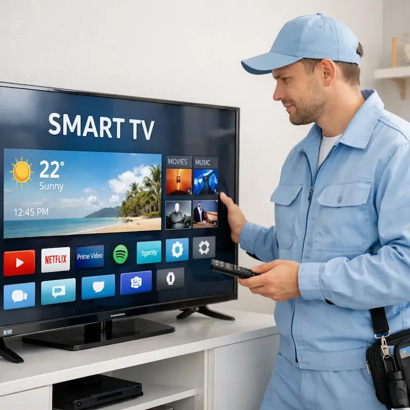 Настройка Smart TV в Селятино
