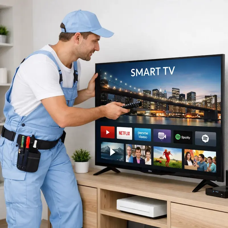 Как вызвать мастера для настройки Smart TV в Селятино