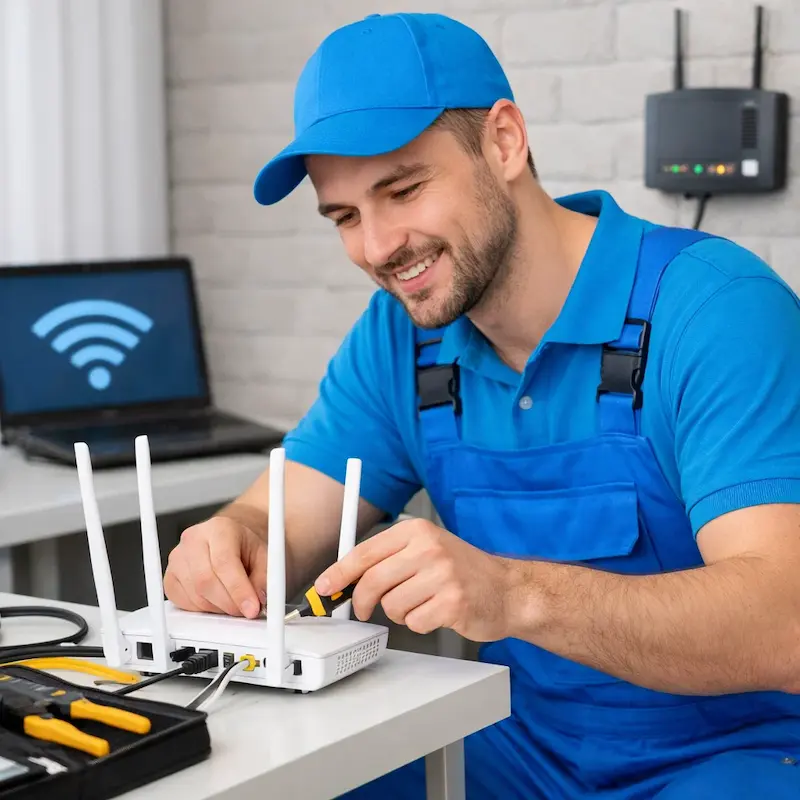 Настройка Wi - Fi в Селятино