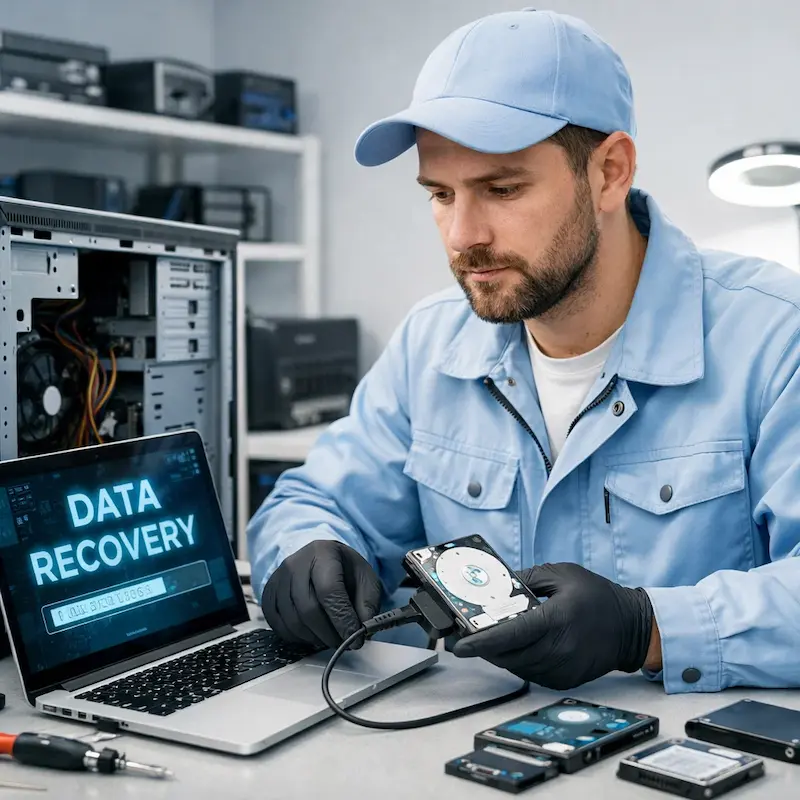 Восстановление файлов в Селятино