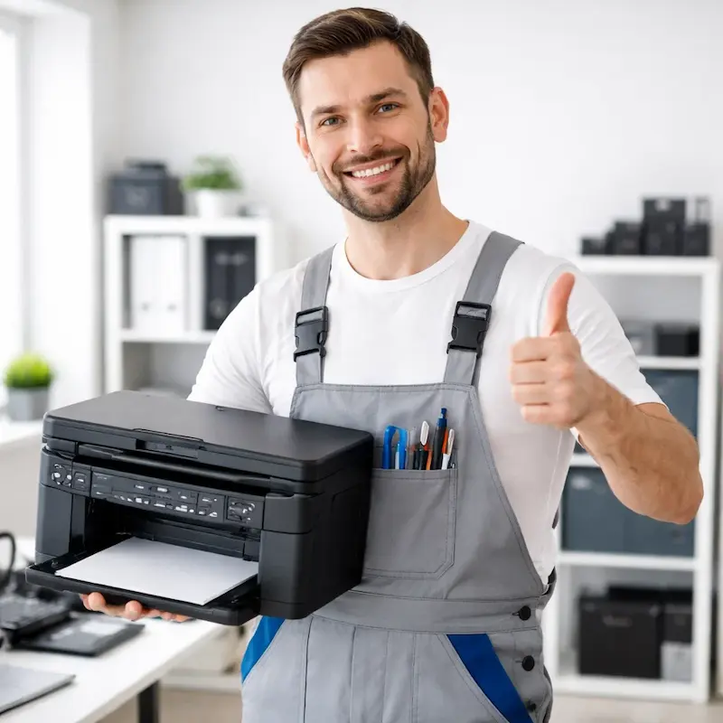 Установка и настройка принтера в Селятино