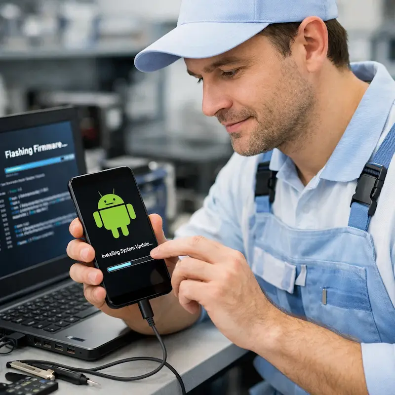 Перепрошить телефон в Селятино