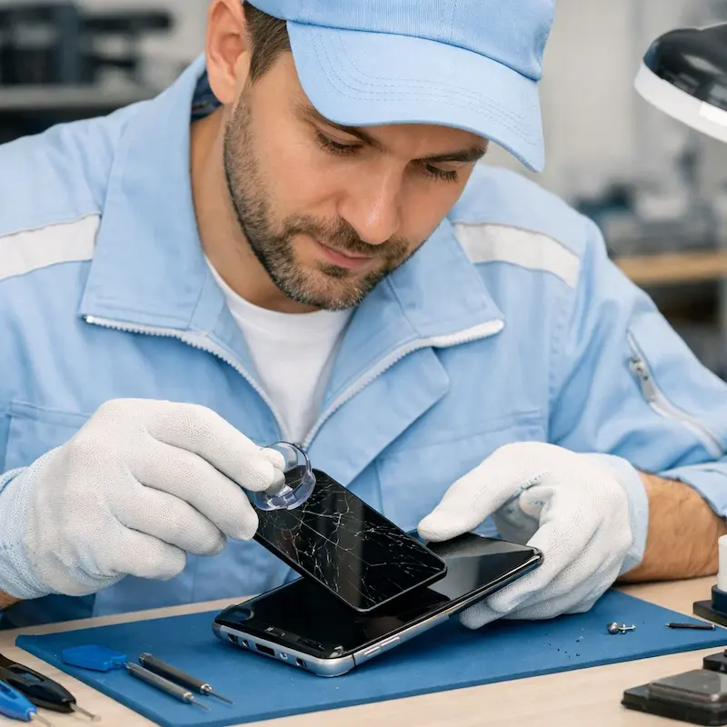 Заменить сенсорное стекло на смартфоне в Селятино