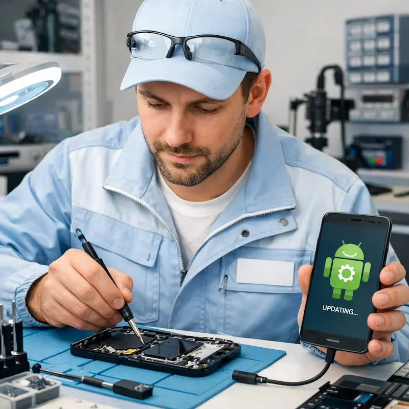 Настройка системы Android в Селятино