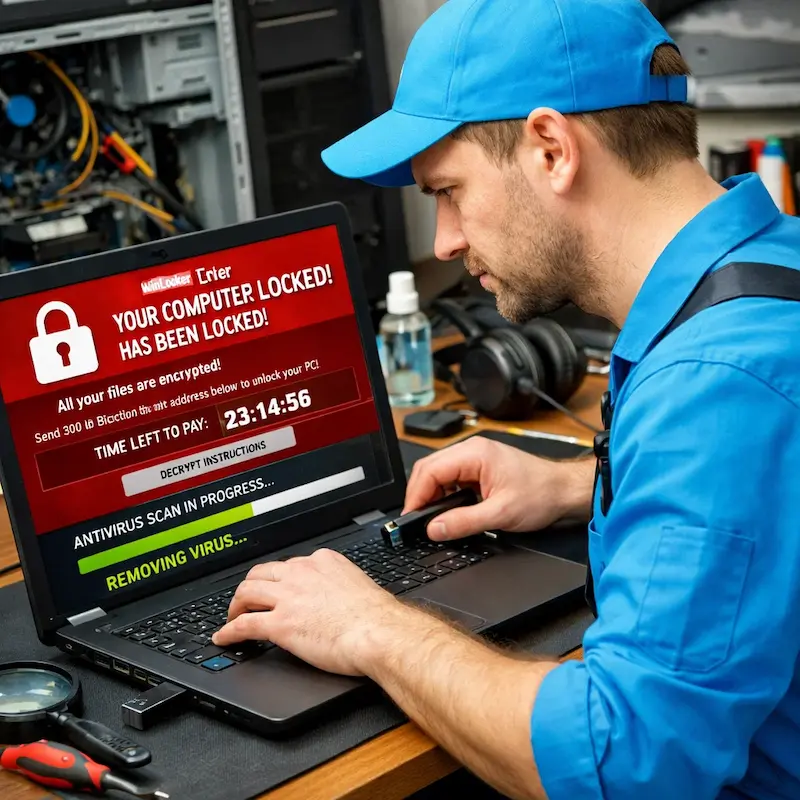 Удалить винлокер в Селятино